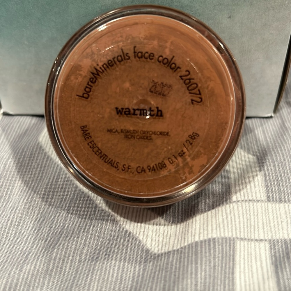 Bare Minerals Warmth, Brand New!!